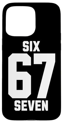 67 Six Seven Sport Design on Back. 6 7 Meme Men Women Kids X}zP[X iPhone 15 Pro Max p
