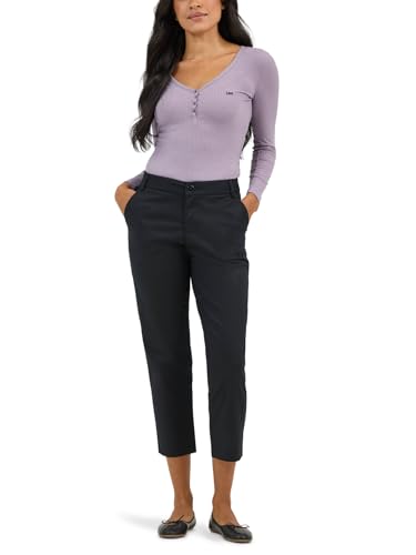 Lee Women's Wrinkle Free 23" Capri Pant4
