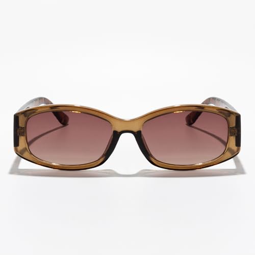 Square Sunglasses for Women Men Retro Checkerboard Pattern Lens Vintage Shades for Driving Beach Travel Daily Outdoor Use2