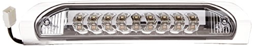 Spec-D Tuning LT-RAM02RBCLED-CY Dodge Ram 1500 Standard Crew Exteneded Clear Chrome 3Rd Third Led Brake Light