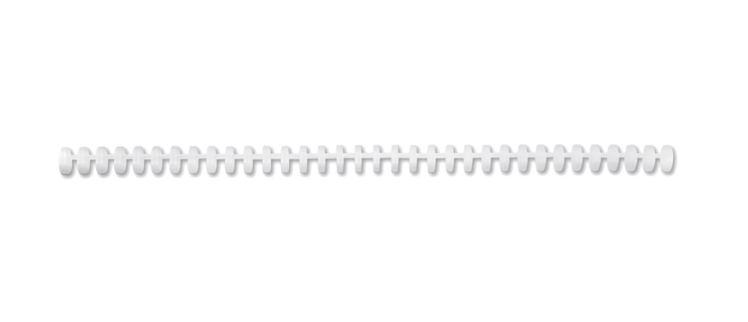 GBC Lot de 50 Reliure ClickBind A4 capacité 45 pages 8mm blanc