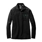 [バートル] 長袖ポロシャツ(ユニセックス) 665 ストレッチ 消臭 3L 35ブラック