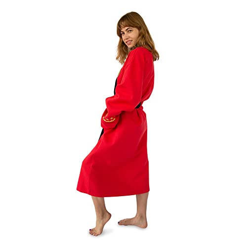 Star Trek: The Original Series Waffle-Weave Cotton Adult Robe | Red Operations2