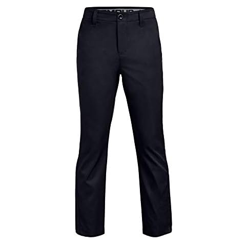 Under Armour Match Play 2.0 Golf Pant Pantalon Garçon, Noir, 8 Cover