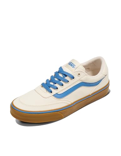Vans Hombre Brooklyn LS Zapatilla Classic Cream 42 EU