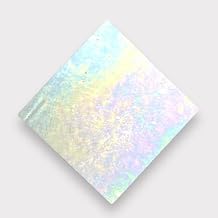 White Opaque Luminescent COE 96 System 96 Fusible Glass Sheet 1