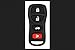 FOB REMOTE NISSAN 4-BTN by HY-KO MfrPartNo 19NIS901F