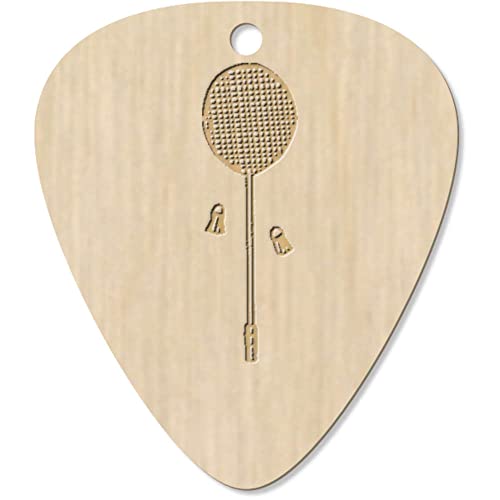 Azeeda 7 x ‘Raquette de Badminton’ médiator/pic de Guitare (GP00027048) - Les Beatles, Paul McCartney, John Lennon, RIngo Starr, George Harrison Azeeda 7 x 'Raquette de Badminton' médiator/pic de Guitare (GP00027048)