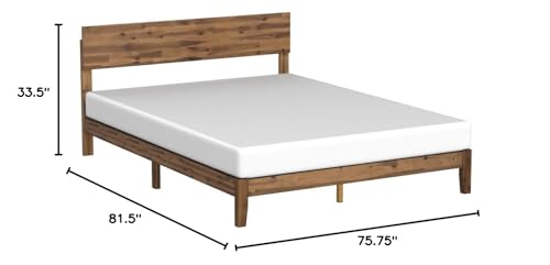 Zinus SWPBH-J10K Julia Wood Platform Bed Frame, Solid Wood Foundation thumb #1