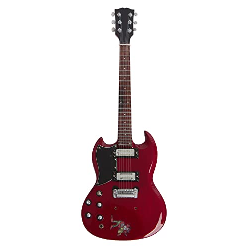 T Iommi – Réplique de guitare miniature - Les Beatles, Paul McCartney, John Lennon, RIngo Starr, George Harrison T Iommi - Réplique de guitare miniature – Image 3