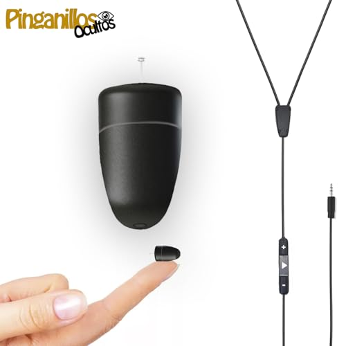 Collier microphone ultramini et oreillette cachée examen à haute fidélité