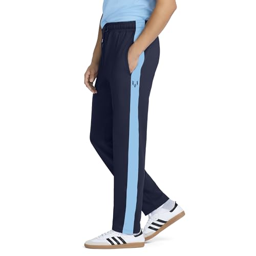 Men's Lifestyle Tricot Pants, Comfortable Fit with Drawstring, Polyester & Spandex2