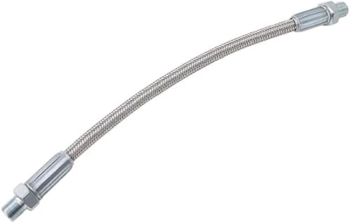 Miniatura 4 de Manguera de llenado de paintball de 4500psi Extensión de látigo de acero inoxidable Estación de llenado de aire y sistema de carga (10 pulgadas)