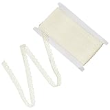 BOHUIZ Vintage Spitzenband, 1,5cm Breit Spitzenbordüre Dekoband Zierband Spitzenborte für Nähen Handwerk Hochzeit Deko Geschenkbox