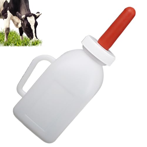 Tetinas Para Biberones De Cabra | Tetina Para Terneros - Tetina De Grosor Reforzado Con Ancha Para Alimentación De Cabra, Becerro, Oveja Y