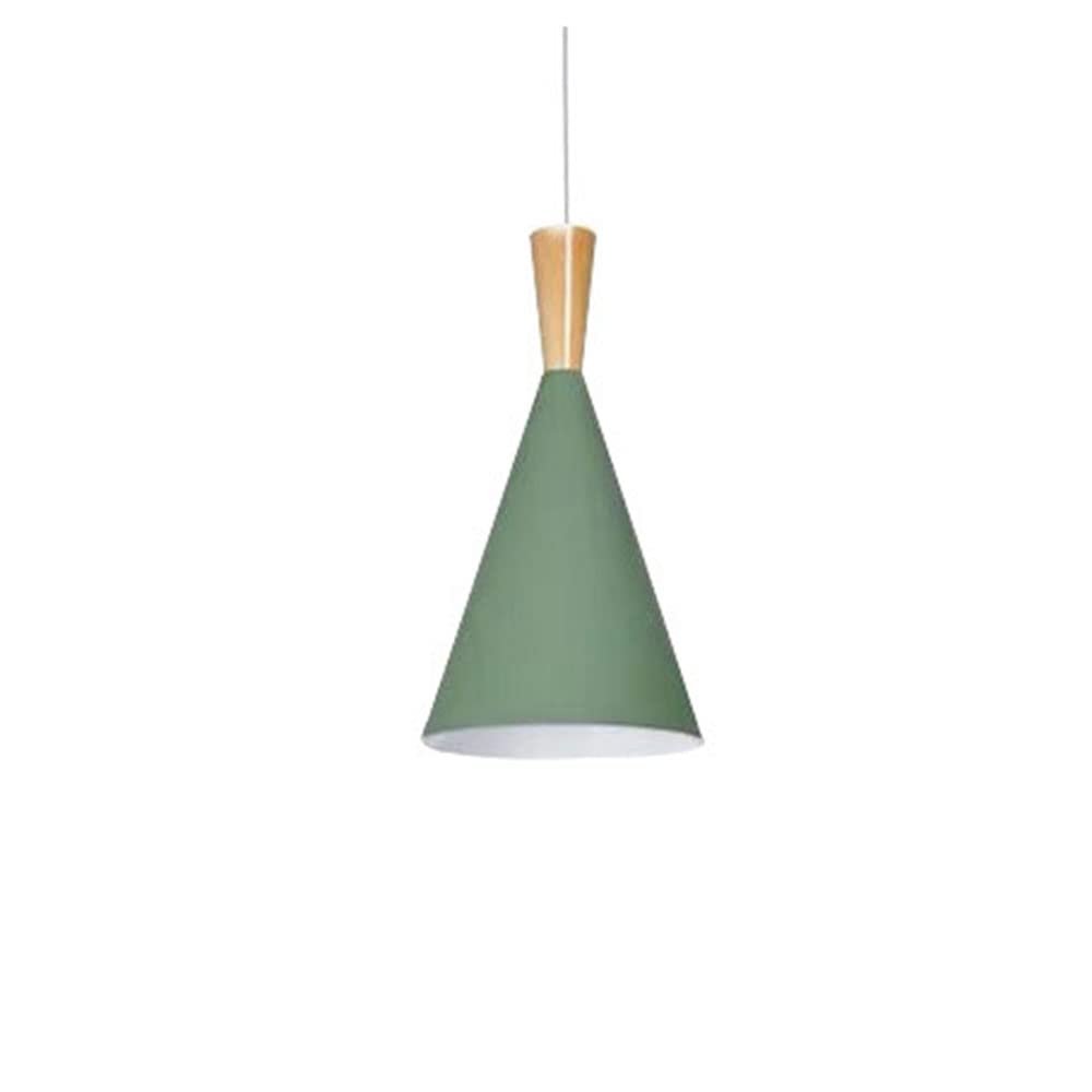 Lustre suspension moderne E27 métal bois luminaire îlot cuisine salle à manger