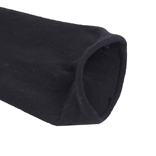 Tiaobug Women's Ultra-Thin Sheer Seamless Nylon Mesh Opera Length Glove Mittens Black One Size #TOP5