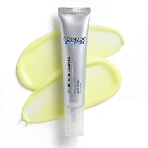 DermDoc 2% Retinol Face Serum, 12ml - Image 2