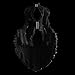 Women’s Gothic Lace High Low Dress Victorian Steampunk Coat with Puff Sleeves for Cosplay Halloween Prom Alternative Fashion Black