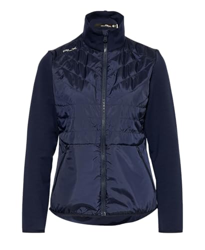Ralph Lauren RLX Women's Cool Wool Hybrid Golf Jacket - Navy, XXS