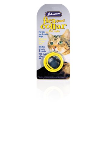 Johnsons Vet Gatto antipulci Collare, Riflettente