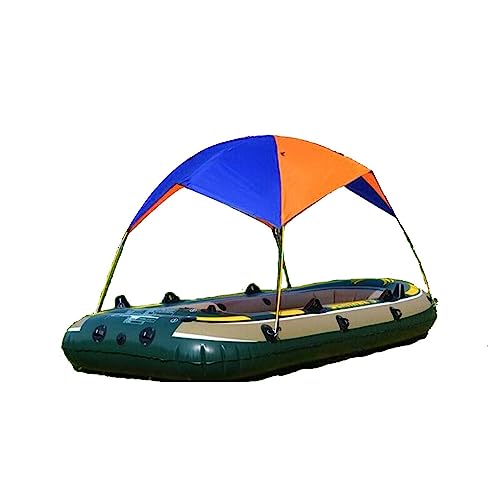 Aufblasbares Kajakmarkise, Baldachin, 2 Personen, Boot, Sonnenschutz, Unterschlupf, Bootszelt, wasserdicht, faltbar, Bootszelt, Segelboot, Markise, obere Abdeckung für Angeln, Camping, nur Zelt, keine