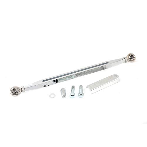 INNOGLOW Chrome Shift Linkage Gear Rod for Harley Softail Dyna Street Glide Touring Road King 1980-2019