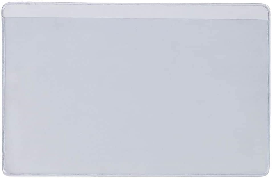 Press-On Vinyl ENV,Long Side Open,2x3.5,Clr,50/CS