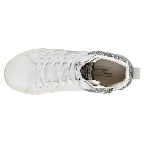 VINTAGE HAVANA Womens Lester Perforated High Slip On Sneakers Shoes Casual - Grey4