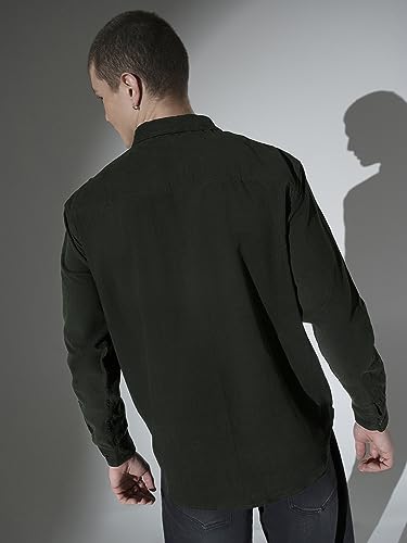 Image of Hubberholme Men's Oversized Full Sleeve Corduroy Shirt