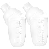 Shaker à expresso – nos shakers à cocktails sont transparents et gradués, vous permettant de visualiser facilement le niveau de liquide et le volume d'eau. shaker à martini