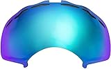 Materiale: policarbonato ZERO TECH BASE Lente di ricambio compatibile per occhiali da neve Oakley Splice Sapphire Mirror