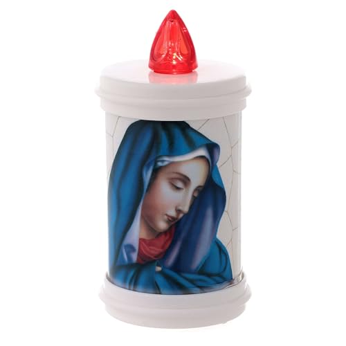 Holyart Lumino Eco-Elettrico PVC 120 GG Color Bianco, Padre pio