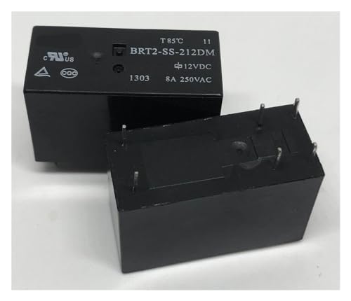 Relais BRT2-SS-212DM 115F-2A-12V-8A composant électronique 6 broches