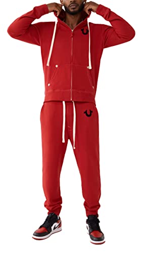 True Religion Men's Buddha Logo Zip Hoodie Sweatshirt4