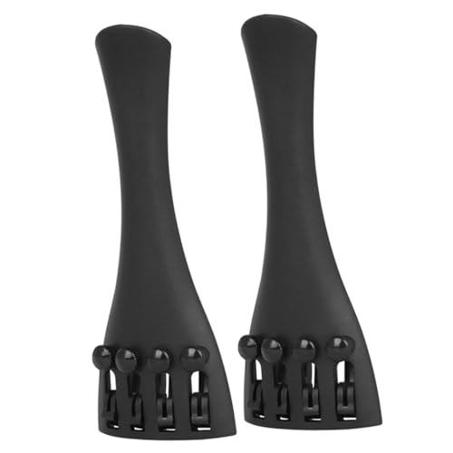 BESPORTBLE 2pcs String Cello String Board Replacement Carbon Fiber Tailpiece with Built Fine for Easy Tuning Durable Accessory for Violinists for Cello Performance