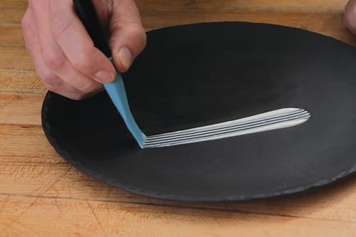 Image of Mercer Culinary Silicone Plating Comb Brush