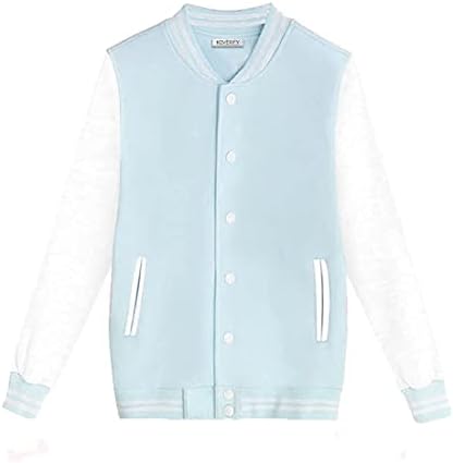 Koverify Solid unisex Varsity Jacket For men and Women/Baseball Jacket/University Jacket