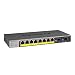 Produktbild NETGEAR GS110TP 10 Port Gigabit Ethernet LAN PoE Switch Smart (Managed mit 8x PoE+ 55W, 2x 1G-SFP, lokales Management oder Remote per Insight Cloud, lüfterlos, ProSAFE Lifetime-Garantie)