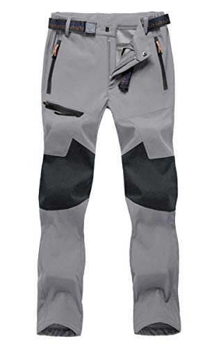 BIYLACLESEN Men Hiking Pants Quick Dry Pants Men Slim Pants Men Tactical Pants