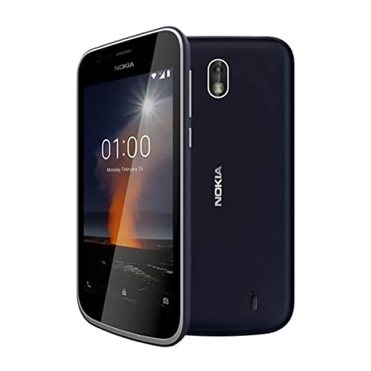 Nokia 1 8GB Dark Blue Dual-SIM Android 8.1 Go Edition Smartphone