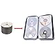 UENTIP CD-Hülle mit 96 Kapazitäten, tragbare DVD-Hülle aus Hartplastik, CD-Organizer, Brieftasche, schützende DVD-Aufbewahrung (schwarz96, 96)
