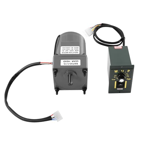 Moteur à engrenages 40W 220V AC asynchrone avec régulateur de vitesse 15K