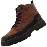 bottes mustang femme besson Chaudes Mustang Homme 15m0101004 Bottine, Cognac, 41 EU