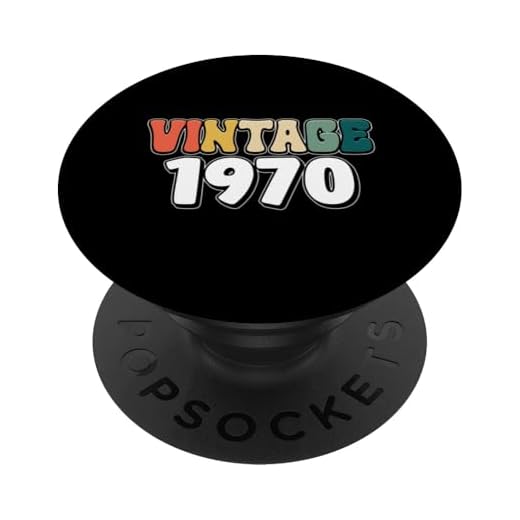 Cumpleaños De 1970 PopSockets PopGrip Intercambiable
