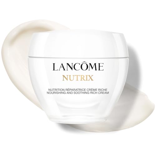 Lancôme Nutrix Gesichtscreme, reichhaltige, nährstoffreiche Creme, beruhigende Feuchtigkeitspflege, ideal für normale