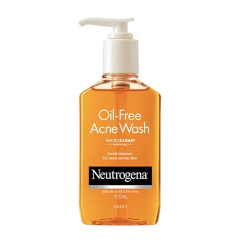 Neutrogena Oil Free Acne Wash | Deep Cleansing Face Wash with Sal...