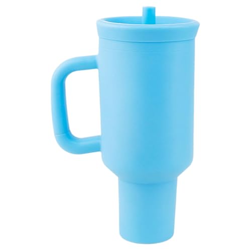 Crinkle Dog Cup, Animal Teether Toy with Bird Sound, 8.46x5.12x3.54 Inches Interactive Water Doll, Funny Dog Training Toy for Do