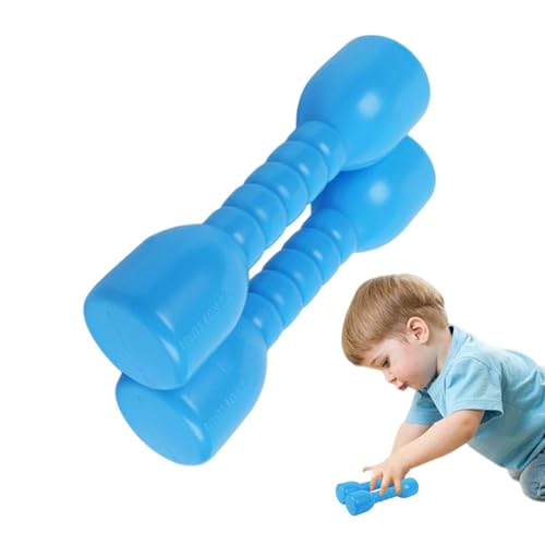 Mancuernas para niños: mancuernas para el entrenamiento de gimnasia infantil en la guardería, mancuernas para entrenamiento de fuerza | Equipo de levantamiento de pesas para Fitness, mancuernas para e