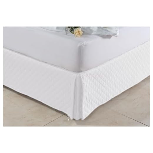 Saia Para Cama Box Solteiro Casal Padrão Queen King Size Ultrassônico Encaixe Prático (Branco, Solteiro)